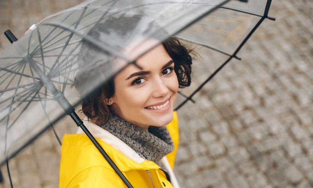 Woman uses positive thinking to improve her health